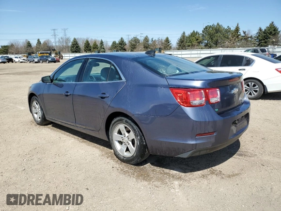 2015 Chevrolet Malibu LS with VIN 1G11B5SLXFF167497, listed as a Copart auction lot 52866155 with 74,968 mi miles and Salvage Title. Bid and sale history available at DreamBid. Image 2.