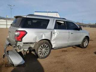 2018 Ford Expedition Max Limited with VIN 1FMJK1KT4JEA24992, listed as a Copart auction lot 48748365 with 162,024 mi miles and Salvage title. Bid and sale history available at DreamBid. Image 3.