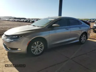2015 Chrysler 200 Limited z VIN 1C3CCCABXFN660505, wystawiony jako Copart lot #61108535 z przebiegiem 155 181 mil mil oraz Szkoda całkowita • Salvage title. Historia ofert i sprzedaży dostępna na DreamBid. Obrazek 1.