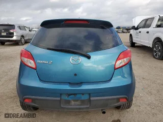 2012 Mazda Mazda2 Touring with VIN JM1DE1LY8C0149593, listed as a Copart auction lot 44600365 with 185,091 mi miles and Salvage Title. Bid and sale history available at carsss.com. Image 6.