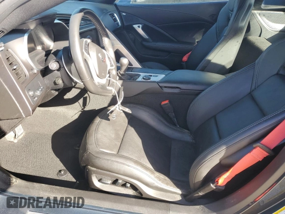 2019 Chevrolet Corvette Grand Sport 2LT with VIN 1G1YX2D70K5115777, listed as a Copart auction lot 78260744 with 0 mi miles and Non Repairable. Bid and sale history available at carsss.com. Image 7.