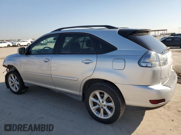 2009 Lexus RX 350 with VIN 2T2GK31U09C081852, listed as a Copart auction lot 55414445 with 129,098 mi miles and Salvage Title. Bid and sale history available at DreamBid. Image 2.