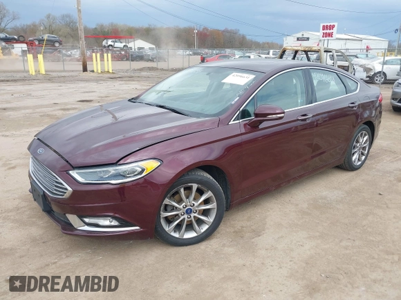 2017 Ford Fusion SE with VIN 3FA6P0HD2HR156698, listed as a IAAI auction lot 42096631 with 106,258 mi miles and . Bid and sale history available at DreamBid. Image 17.