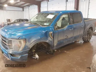 2021 Ford F-150 XL with VIN 1FTEW1E84MFC16395, listed as a IAAI auction lot 41606743 with 81,425 mi miles. Bid and sale history available at carsss.com. Image 18.