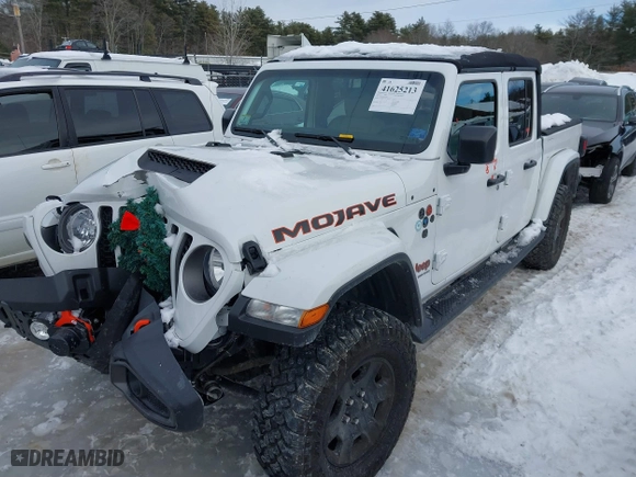 2022 Jeep Gladiator Mojave with VIN 1C6JJTEG4NL177527, listed as a IAAI auction lot 41625213 with 1 mi miles. Bid and sale history available at carsss.com. Image 16.