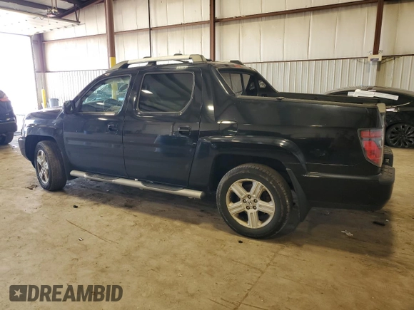 2013 Honda Ridgeline RTL with VIN 5FPYK1F50DB015599, listed as a Copart auction lot 50852074 with 159,411 mi miles and Salvage Title. Bid and sale history available at carsss.com. Image 2.