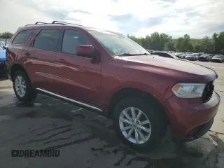 2015 Dodge Durango SXT with VIN 1C4RDJAG1FC114769, listed as a Copart auction lot 58638545 with 143,193 mi miles and Salvage title. Bid and sale history available at DreamBid. Image 4.