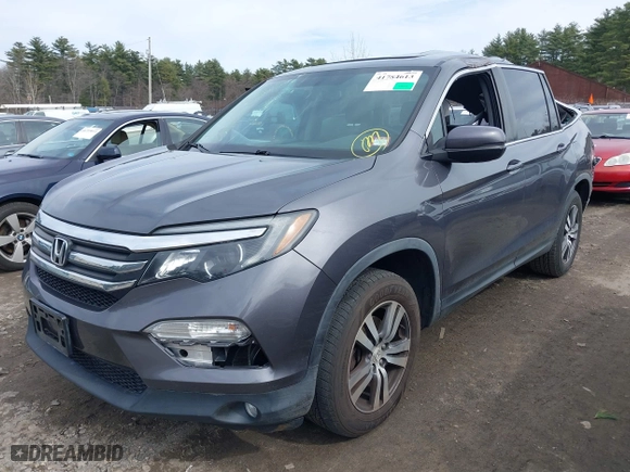2016 Honda Pilot EX-L with VIN 5FNYF6H55GB023645, listed as a IAAI auction lot 41784613 with 146,724 mi miles. Bid and sale history available at carsss.com. Image 19.