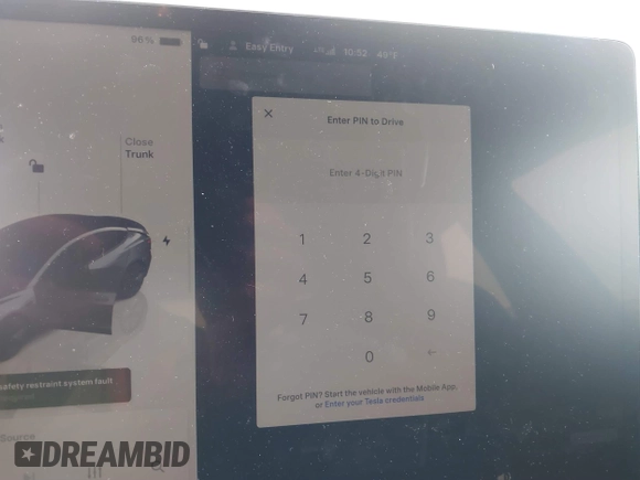 2023 Tesla Model 3 with VIN 5YJ3E1EA5PF474382, listed as a IAAI auction lot 41764268 with 31,040 mi miles and . Bid and sale history available at DreamBid. Image 18.