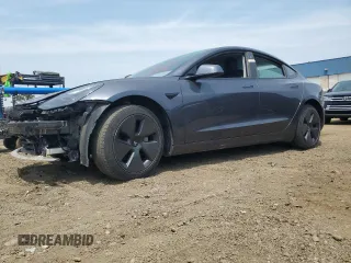 2023 Tesla Model 3 с VIN 5YJ3E1EA6PF579920, выставлен на аукционе Copart как лот 60543565 с пробегом 55 574 миль миль и Чистый • Clean title. История ставок и продаж доступна на DreamBid. Изображение 1.