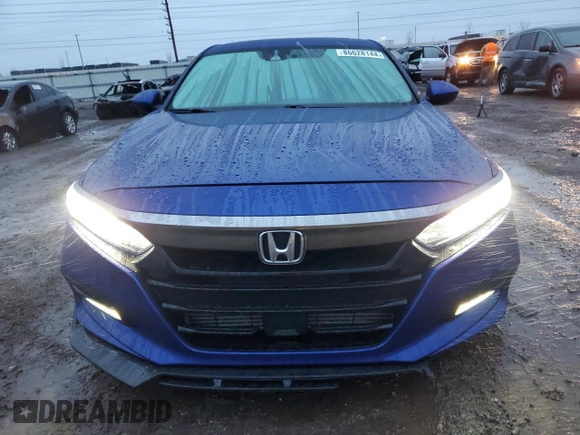 2019 Honda Accord Sport with VIN 1HGCV2E32KA024859, listed as a Copart auction lot 86628144 with 32,928 mi miles and Salvage title. Bid and sale history available at DreamBid. Image 5.