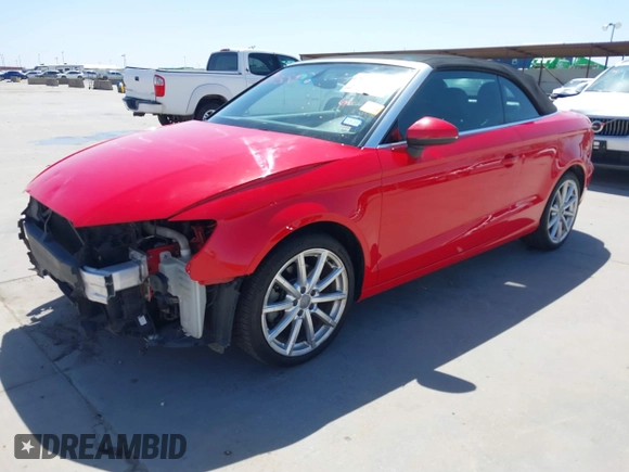 2016 Audi A3 2.0T Premium Plus with VIN WAU38LFF1G1014252, listed as a IAAI auction lot 41837550 with 71,757 mi miles. Bid and sale history available at carsss.com. Image 19.