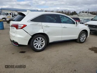 2017 Acura RDX w/Technology Pkg with VIN 5J8TB4H58HL016182, listed as a Copart auction lot 47337224 with 24,454 mi miles. Bid and sale history available at carsss.com. Image 3.