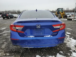2018 Honda Accord Sedan Sport 1.5T with VIN 1HGCV1F3XJA193860, listed as a Copart auction lot 44686625 with 156,106 mi miles and Salvage Title. Bid and sale history available at carsss.com. Image 6.