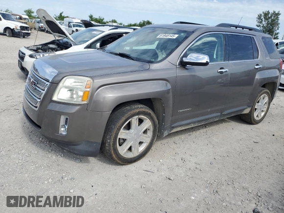 2011 GMC Terrain SLE-2 with VIN 2CTFLTE58B6367072, listed as a Copart auction lot 61948145 with 134,022 mi miles and Salvage title. Bid and sale history available at DreamBid. Image 1.