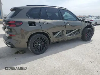 2025 BMW X5 sDrive40i with VIN 5UX13EU07S9Z06159, listed as a Copart auction lot 46913255 with 202 mi miles and Salvage Title. Bid and sale history available at carsss.com. Image 3.