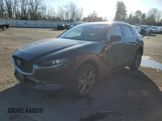 2023 Mazda CX-30 2.5 S Select Package with VIN 3MVDMBBM9PM524187, listed as a Copart auction lot 46709355 with 25,244 mi miles and Salvage Title. Bid and sale history available at carsss.com. Image 1.