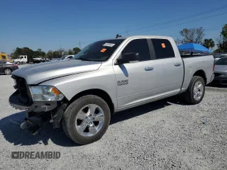 2018 Ram 1500 Big Horn with VIN 3C6RR7LG0JG196105, listed as a Copart auction lot 53200935 with 90,379 mi miles and Salvage title. Bid and sale history available at DreamBid. Image 1.