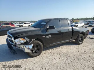 2021 Ram 1500 Classic Tradesman with VIN 1C6RR6FT6MS520884, listed as a Copart auction lot 75688414 with 114,800 mi miles and Salvage Title. Bid and sale history available at carsss.com. Image 1.