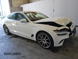 2024 Genesis G70 2.5T with VIN KMTG34SC1RU142725, listed as a Copart auction lot 82952744 with 14,188 mi miles and Clean Title. Bid and sale history available at carsss.com. Image 4.