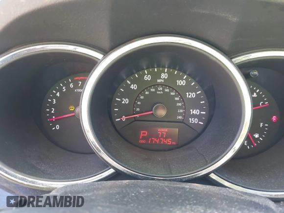 2012 Kia Sorento EX with VIN 5XYKU4A61CG268223, listed as a IAAI auction lot 41673138 with 174,745 mi miles. Bid and sale history available at carsss.com. Image 7.