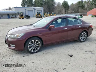 2013 Honda Accord Sport with VIN 1HGCR2F52DA042544, listed as a Copart auction lot 49761335 with 104,193 mi miles and Clean Title. Bid and sale history available at DreamBid. Image 1.