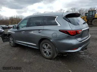 2016 Infiniti QX60 with VIN 5N1AL0MM6GC511824, listed as a Copart auction lot 52415255 with 159,686 mi miles and Salvage Title. Bid and sale history available at carsss.com. Image 2.