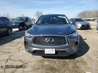 2019 Infiniti QX50 Essential with VIN 3PCAJ5M33KF117370, listed as a Copart auction lot 46537675 with 65,209 mi miles and Salvage Title. Bid and sale history available at DreamBid. Image 5.