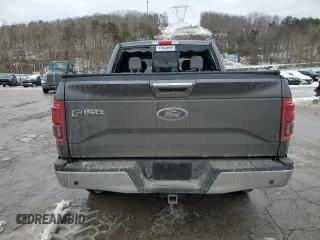 2015 Ford F-150 XLT with VIN 1FTEW1EG7FFA32496, listed as a Copart auction lot 88744595 with 130,423 mi miles and Salvage Title. Bid and sale history available at carsss.com. Image 6.