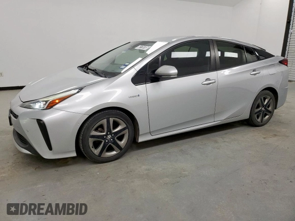 2019 Toyota Prius L Eco with VIN JTDKARFU0K3077831, listed as a Copart auction lot 62718705 with 135,026 mi miles and Clean title. Bid and sale history available at DreamBid. Image 1.