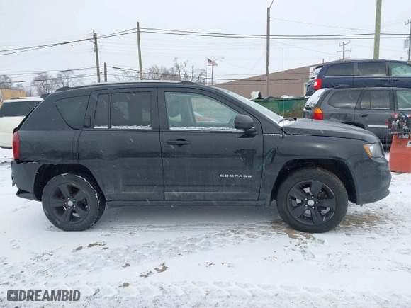 2016 Jeep Compass High Altitude Edition with VIN 1C4NJDEB8GD758174, listed as a IAAI auction lot 41235089 with 144,841 mi miles. Bid and sale history available at carsss.com. Image 13.
