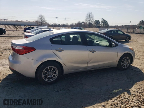 2015 Kia Forte LX with VIN KNAFK4A61F5337736, listed as a Copart auction lot 47849025 with 105,705 mi miles and Clean Title. Bid and sale history available at carsss.com. Image 3.