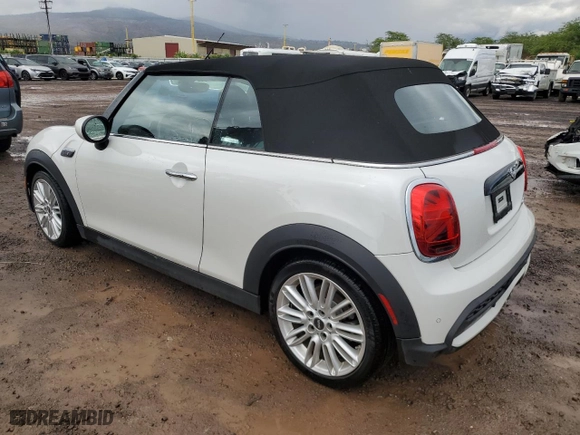 2024 MINI Convertible Cooper S with VIN WMW43DL02R3S01743, listed as a Copart auction lot 70023744 with NaN miles and Salvage Title. Bid and sale history available at carsss.com. Image 2.