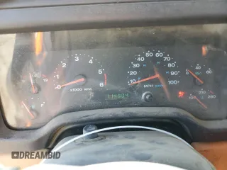 2001 Jeep Wrangler SE with VIN 1J4FA29P71P329199, listed as a Copart auction lot 48144035 with 114,904 mi miles and Salvage Title. Bid and sale history available at carsss.com. Image 9.