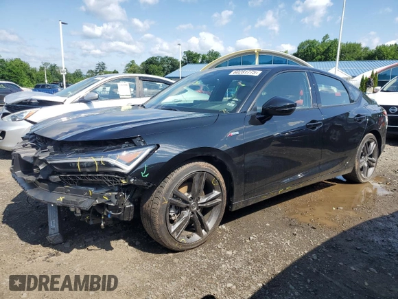 2024 Acura Integra Technology with VIN 19UDE4H62RA015403, listed as a Copart auction lot 60281775 with 14,563 mi miles and Salvage title. Bid and sale history available at DreamBid. Image 1.