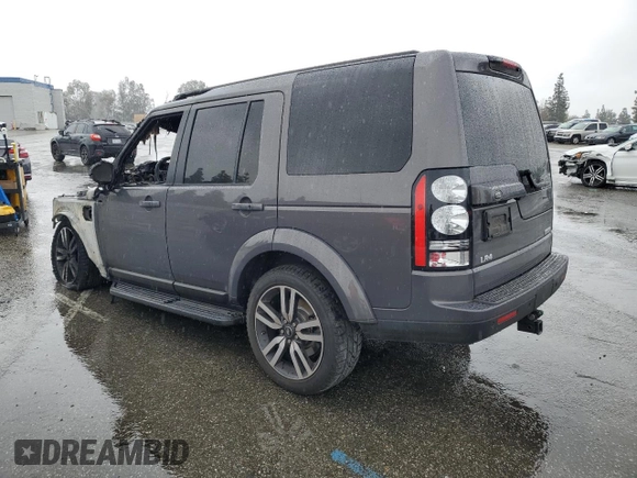 2016 Land Rover LR4 HSE Lux with VIN SALAK2V65GA811829, listed as a Copart auction lot 49287405 with Not Provided miles and Non Repairable. Bid and sale history available at DreamBid. Image 2.
