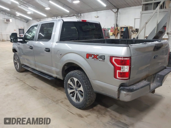 2020 Ford F-150 XL with VIN 1FTEW1EP5LFA61412, listed as a IAAI auction lot 41924863 with 96,397 mi miles. Bid and sale history available at carsss.com. Image 3.