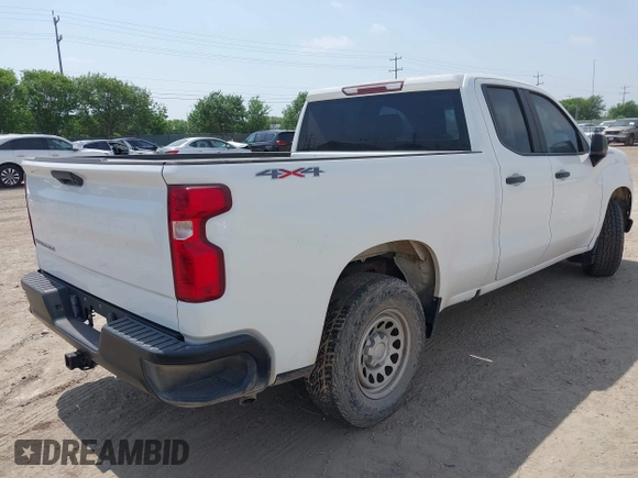 2020 Chevrolet Silverado 1500 Work Truck with VIN 1GCRYAEF5LZ177176, listed as a IAAI auction lot 41895721 with 103,062 mi miles and . Bid and sale history available at DreamBid. Image 4.