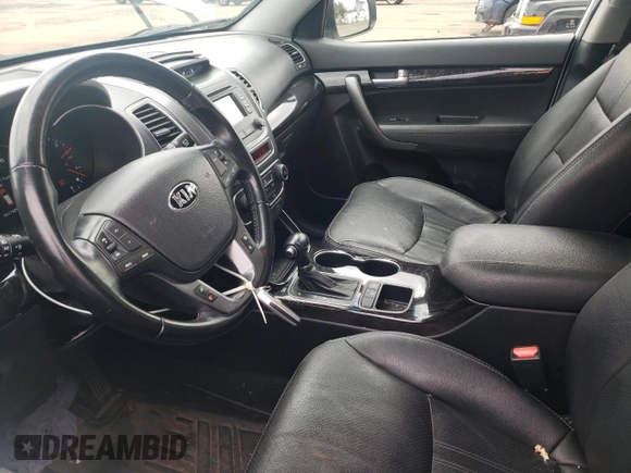 2014 Kia Sorento LX with VIN 5XYKTCA6XEG445254, listed as a Copart auction lot 53290205 with 132,443 mi miles and Salvage Title. Bid and sale history available at carsss.com. Image 7.