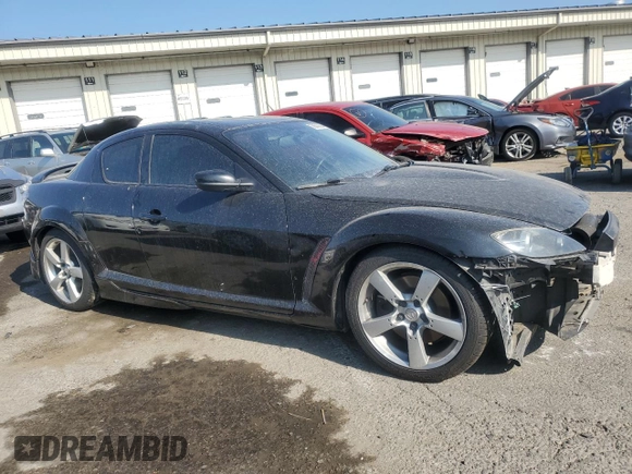 2004 Mazda RX-8 with VIN JM1FE17N140123752, listed as a Copart auction lot 70635584 with 119,249 mi miles and Salvage Title. Bid and sale history available at carsss.com. Image 4.