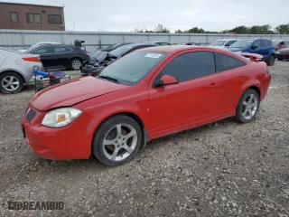 2008 Pontiac G5 GT with VIN 1G2AN18B887191675, listed as a Copart auction lot 72192604 with 165,302 mi miles and Salvage Title. Bid and sale history available at carsss.com. Image 1.
