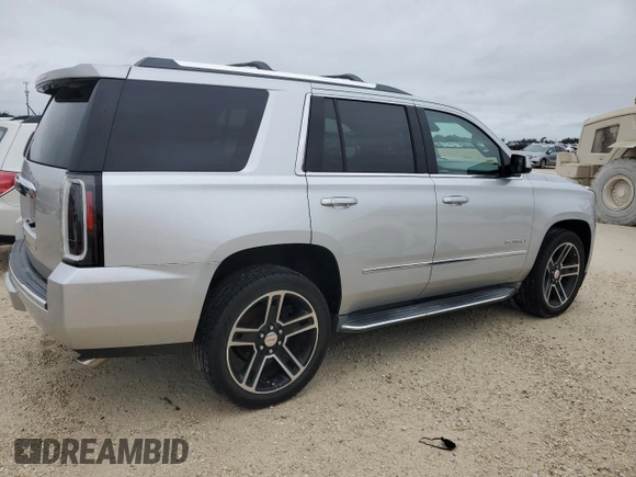 2015 GMC Yukon Denali with VIN 1GKS1CKJ5FR654613, listed as a Copart auction lot 74802474 with 140,288 mi miles and Non Repairable. Bid and sale history available at carsss.com. Image 3.