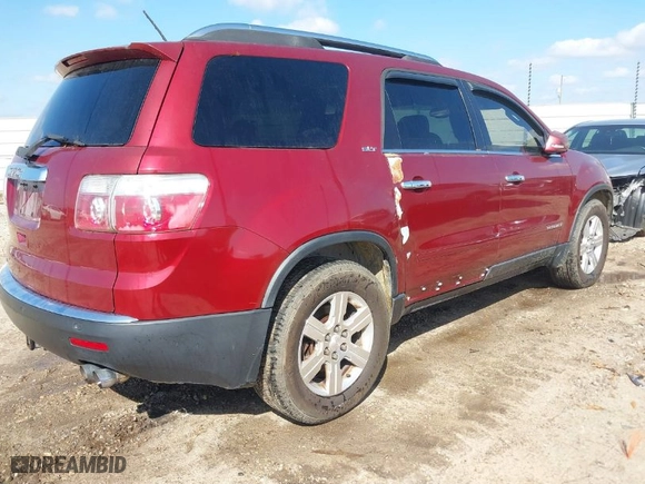 2007 GMC Acadia SLT with VIN 1GKER33777J165266, listed as a IAAI auction lot 41489259 with 189,278 mi miles. Bid and sale history available at carsss.com. Image 4.