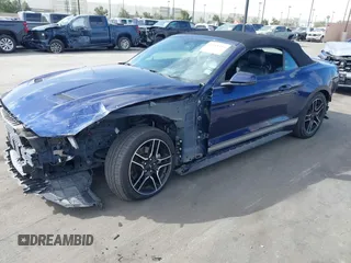 2018 Ford Mustang EcoBoost Premium with VIN 1FATP8UH6J5145514, listed as a IAAI auction lot 41668455 with 79,617 mi miles and . Bid and sale history available at carsss.com. Image 20.