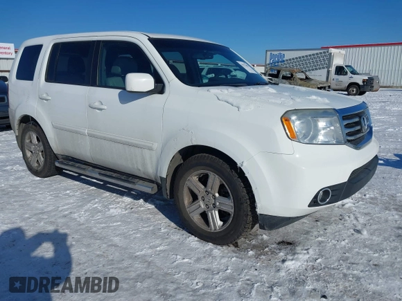 2013 Honda Pilot EX-L with VIN 5FNYF4H79DB086426, listed as a IAAI auction lot 41572456 with 190,745 mi miles and . Bid and sale history available at DreamBid. Image 1.
