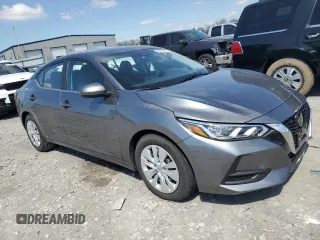 2023 Nissan Sentra S with VIN 3N1AB8BV6PY314924, listed as a Copart auction lot 50393895 with 27,255 mi miles and Salvage Title. Bid and sale history available at DreamBid. Image 4.
