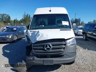 2023 Mercedes-Benz Sprinter Cargo with VIN W1Y4KBHY4PT139571, listed as a IAAI auction lot 42137852 with 13,304 mi miles. Bid and sale history available at carsss.com. Image 11.