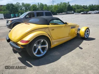 2000 Plymouth Prowler z VIN 1P3EW65G4YV605652, wystawiony jako Copart lot #61837594 z przebiegiem 130 326 mil mil oraz Tytuł czysty. Historia ofert i sprzedaży dostępna na DreamBid. Obrazek 3.