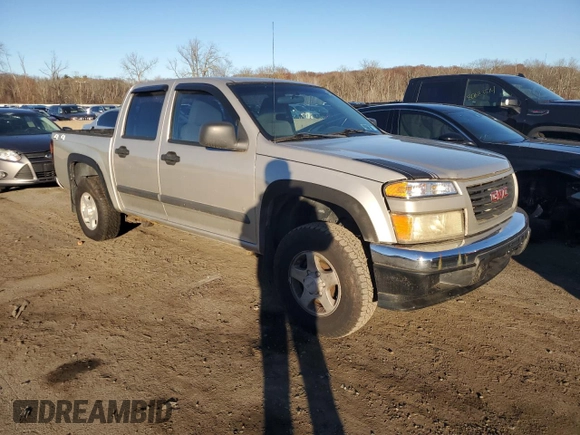 2006 GMC Canyon SLE2 with VIN 1GTDT136168202211, listed as a Copart auction lot 80442684 with 164,219 mi miles and Clean Title. Bid and sale history available at carsss.com. Image 4.
