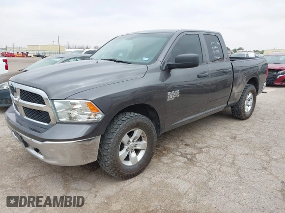 2021 Ram 1500 Tradesman with VIN 1C6RR6FG1MS513389, listed as a IAAI auction lot 41967373 with 79,785 mi miles and . Bid and sale history available at DreamBid. Image 2.